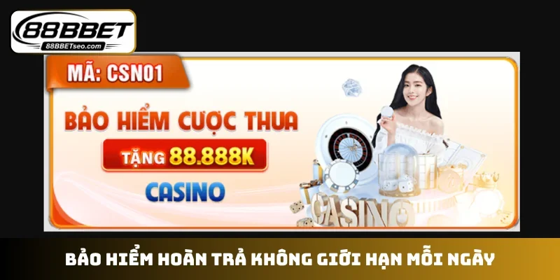 Bảo hiểm hoàn trả không giới hạn mỗi ngày