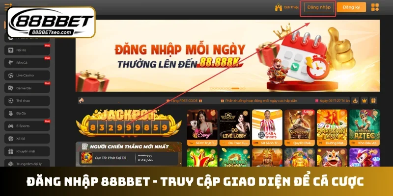 Đăng nhập 88BBET