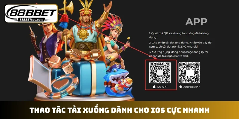 Thao tác tải xuống dành cho iOS cực nhanh
