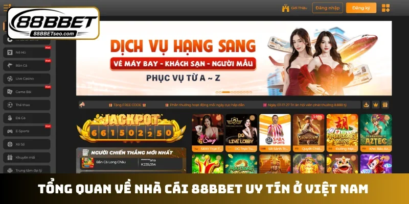 Tổng quan về nhà cái 88BBET uy tín ở Việt Nam
